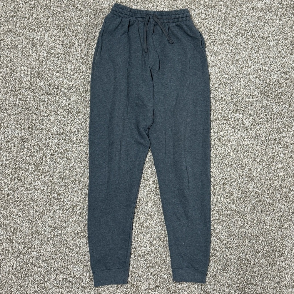 Unisex grey sweatpants joggerss fruit of the loom size small